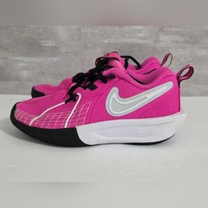 Nike Kids Fuchsia and Black Sneakers
